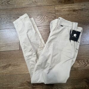 Hurley x Carhartt Women's Skinny Fit Utility Pants, Khaki, Size 5, NWT